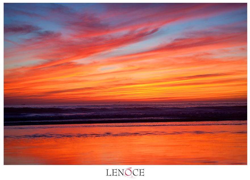 San Diego Sunset Pacific Beach October 17 San Diego Photographer Lenoce Photo