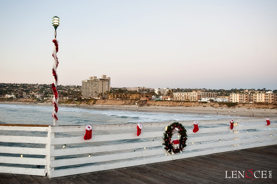 crystal pier holiday decorations